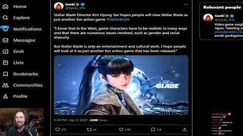 Stellar Blade Director Responds To The Backlash YouTube