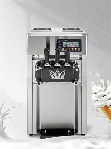 VEVOR Machine à Crème Glacée 1200 W Sorbetière électrique