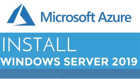 Cara Install Windows Server Di Azure Youtube