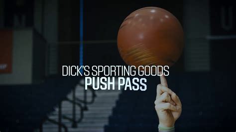 Basketball Passing The Push Pass Youtube