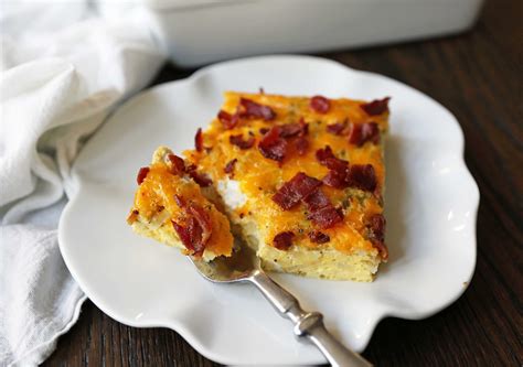 Bacon Egg and Cheese Casserole – Modern Honey