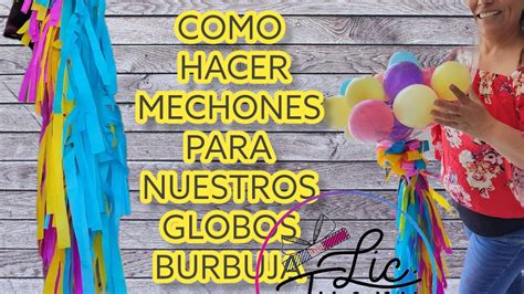 Como Hacer Pomponesy Mo Os Para Globos Burbuja Youtube