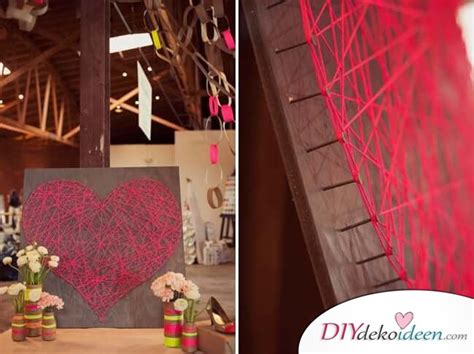 10 Tolle Und Romantische Diy Deko Ideen Für Den Valentinstag