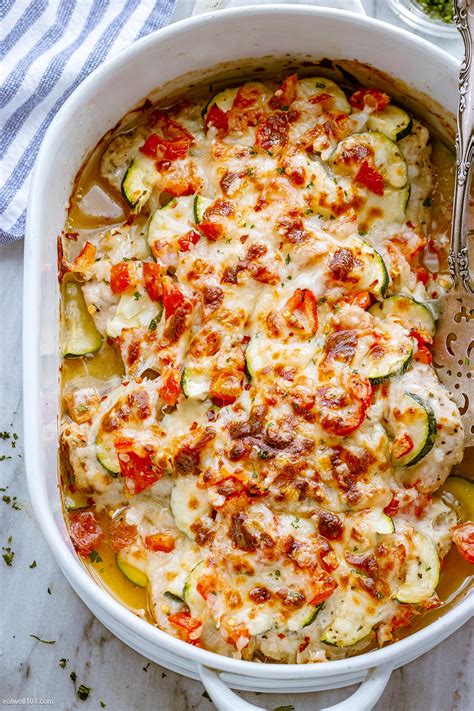 Mediterranean Chicken Zucchini Bake Recipe Mediterranean Chicken Recipe — Eatwell101