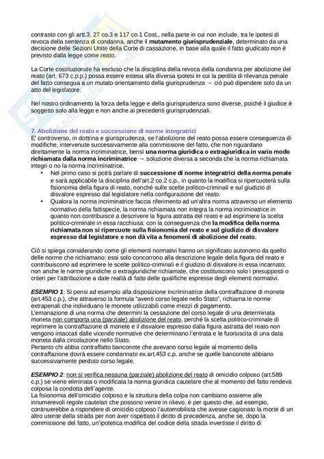 Appunti Lezione Diritto Penale 1 Primo Semestre