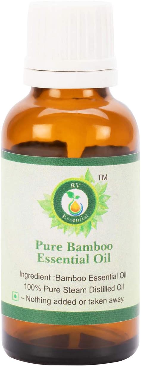 R V Essential Pure Bamboo Essential Oil 30ml 1 01oz 100