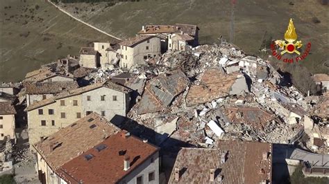 Terremoto del centro Italia 3 anni fa il più forte sisma dal 1980