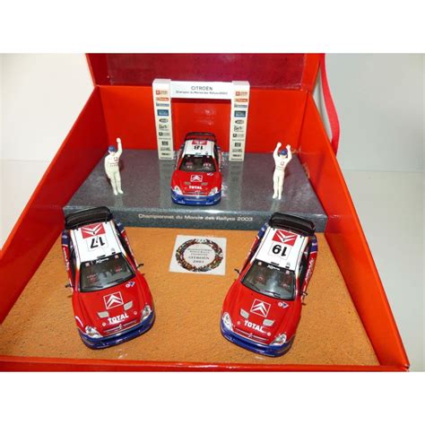 Copy Of CITROEN XSARA RALLYE CHAMPION DU MONDE 2003 COFFRET NOREV 1