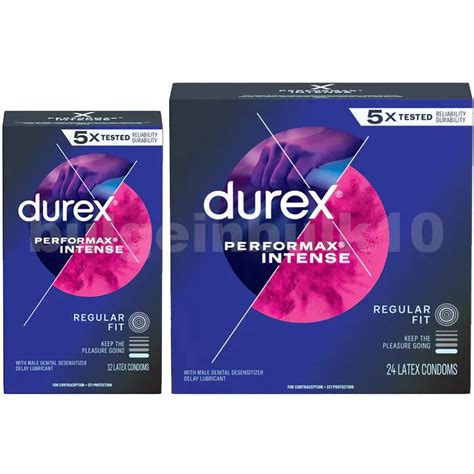 Durex Performax Intense Ribbed Dotted