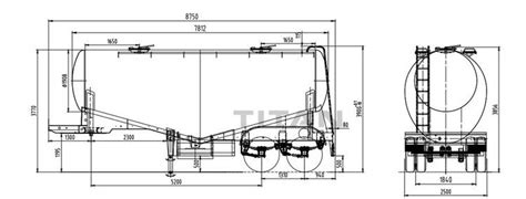 25 30 35 40 50 60 Ton Cbm Dry Bulk Cement Tanker Trailer For Sale Price