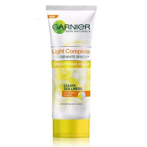 Jual Garnier Brightening Foam Light Complete White Speed Clears