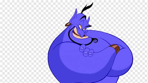 Genie Aladdin Jafar Film Character Genio Purple Violet Vertebrate