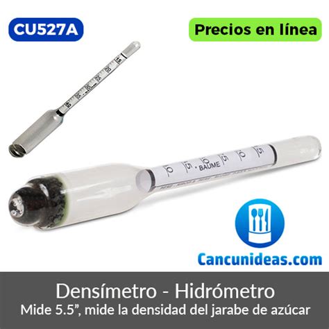 Densímetrohidrómetro Para Medir Densidad Del Azúcar Ideal Para