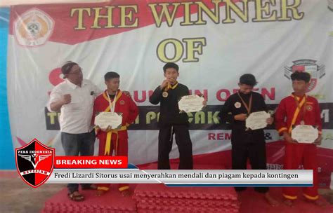 PSHT Medan Juara Umum Turnamen Pencak Silat Simalungun Open 2024