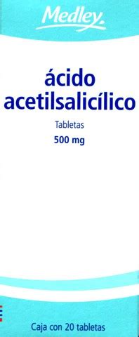 Medically Acido Acetil C Tabs Mg Farmacia A Domicilio