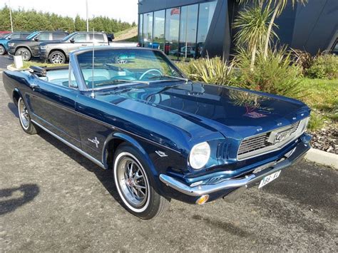 Ford Mustang I 1964 73 47l V8 289 Ci Cabriolet Bleu Occasion 59