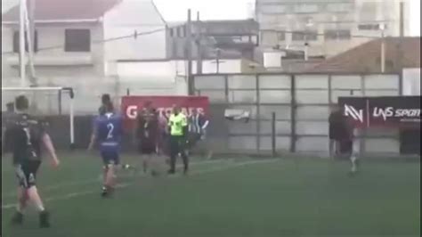 Sarandí Brutal Agresión A Un árbitro Durante Un Partido De Fútbol Amateur