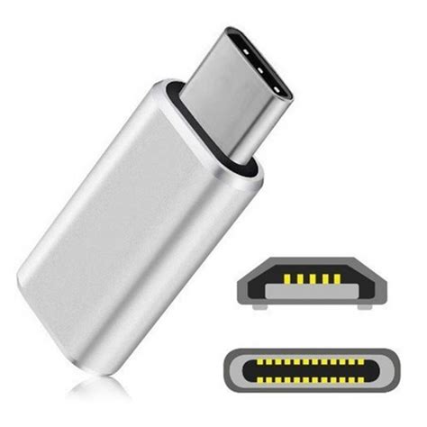 Convertidor Adaptador Otg Micro Usb A Tipo C Generico