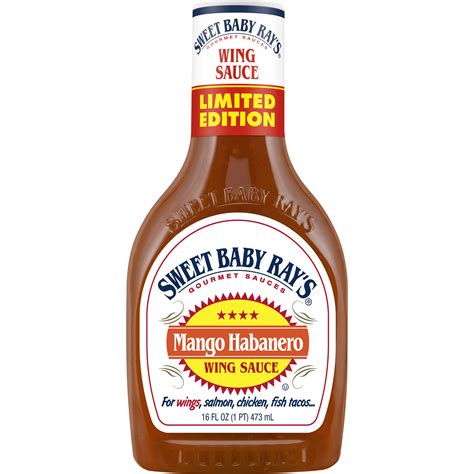 Sweet Baby Ray S Mango Habanero Wing Sauce Fl Oz Walmart