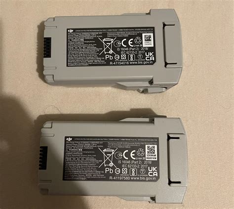 2 Different Mini 3 Pro Batterys? Counterfeit? : r/dji