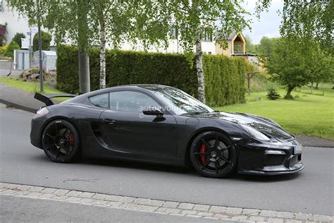 Porsche Cayman GT4 Spied Racing towards Production - autoevolution