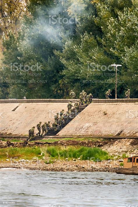 Military Parade In Novi Sad Serbia Stock Photo - Download Image Now ...