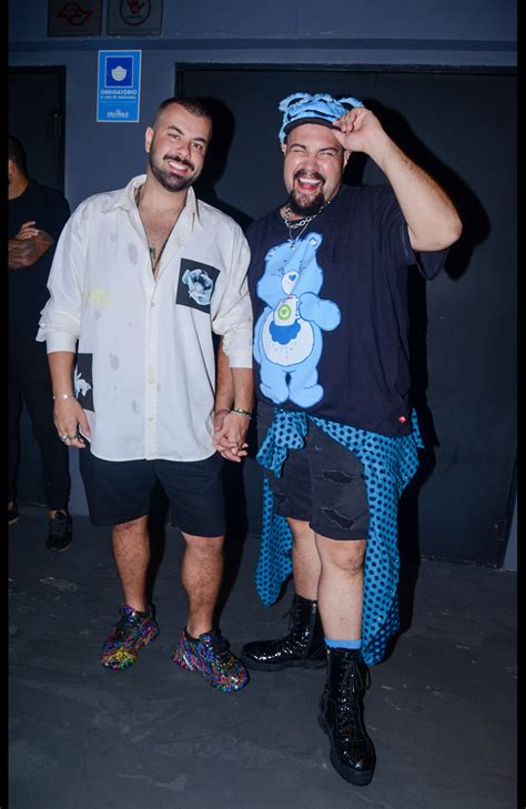 Foto Tiago Abravanel e o marido Fernando Poli marcaram presença em