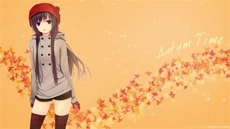 Autumn Brown Anime Wallpapers - Wallpaper Cave