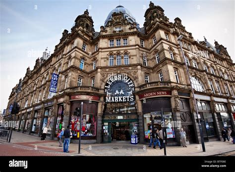 Leeds City Markets,also known as Leeds Kirkgate Market, West Yorkshire ...