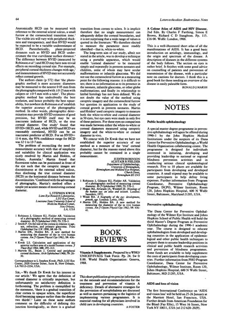 Vitamin A Supplements British Journal Of Ophthalmology