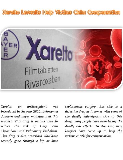 Xarelto lawsuit