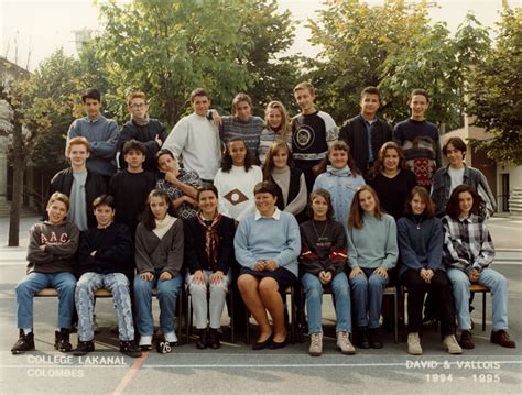 Photo De Classe E De Coll Ge Lakanal Copains D Avant