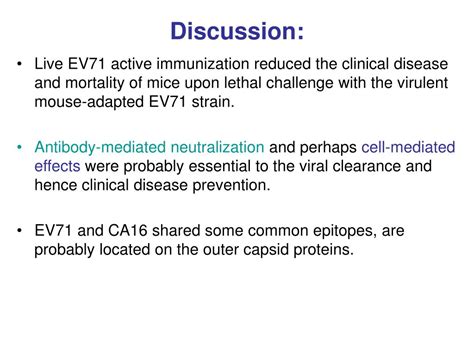 PPT Both Enterovirus 71 EV71 And Coxsackie A16 Virus CA16