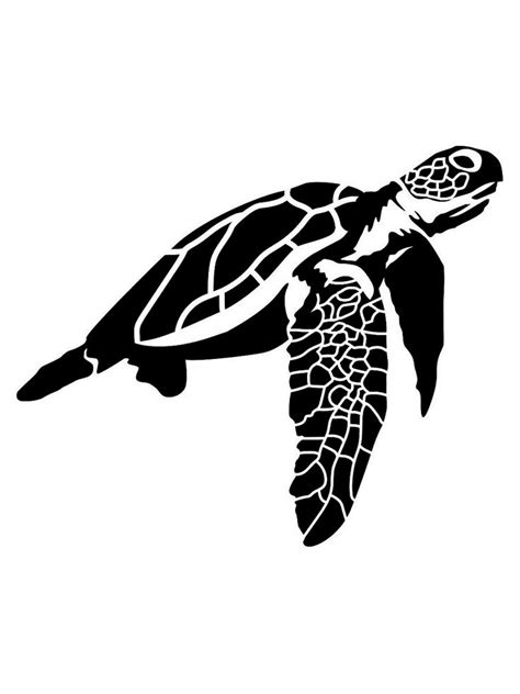 Turtle Stencils Template