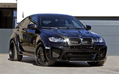 Download wallpapers BMW X6 M, G-Power, E71, tuning X6, black BMW, black ...