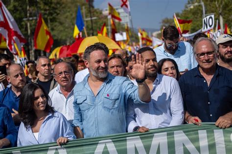 Vox Mide Mañana Su Capacidad De Movilización En Otra Protesta Contra La