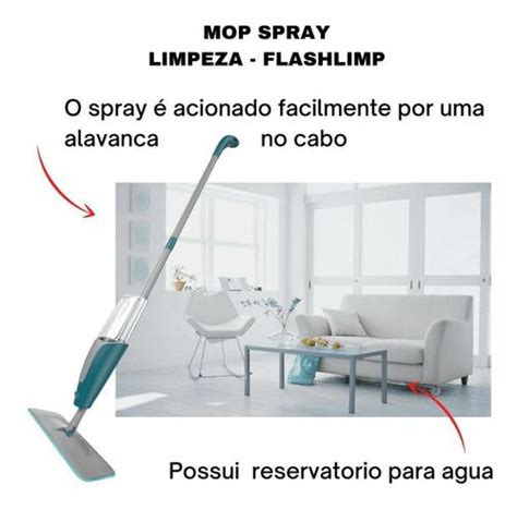 Kit Limpeza Mop Esfreg O Girat Rio Mop Spray Flash Limp Magazine Gerais