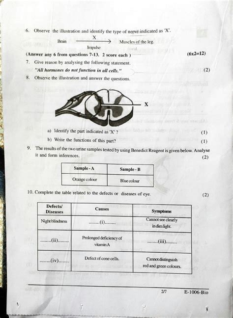 Solution Kerala Class First Term Onam Exam Question Paper