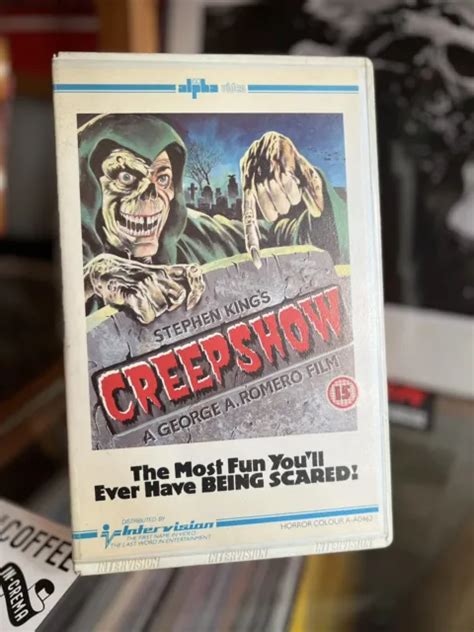 Creepshow Pre Cert Vhs Horror Big Box Ex Rental Eur Picclick It