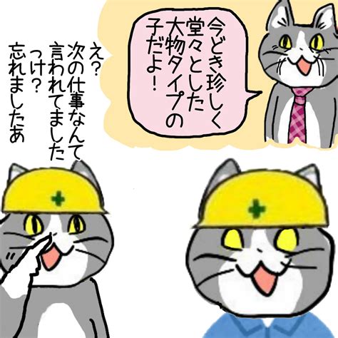 あてにならない？現場猫が暴露した採用面接の裏話 話題の画像プラス