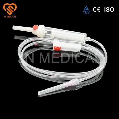 High Transparent Disposable Sterile Iv Infusion Set With Hypdermic