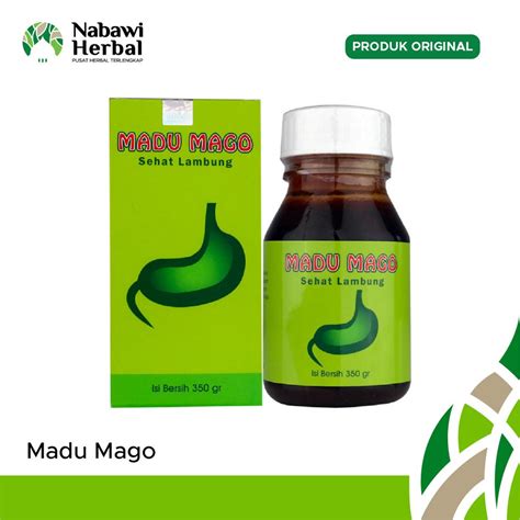 Jual Nabawi Herbal Sawangan MADU MAAG MAGO AL MABRUROH MAGO KEMASAN