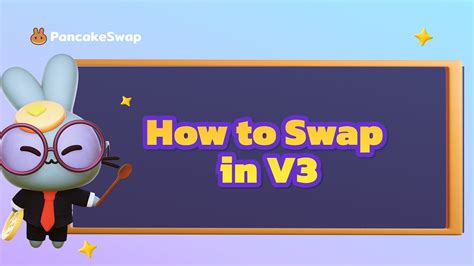 Pancakeswap V3 How To Swap Official Youtube