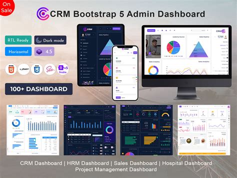 Crm Bootstrap Admin Dashboard Multipurpose Themes