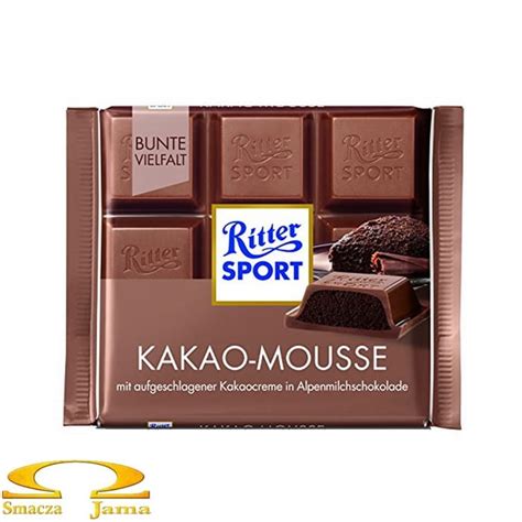 Czekolada Ritter Sport Kakao Mousse 100g Delikatesy Smacza Jama