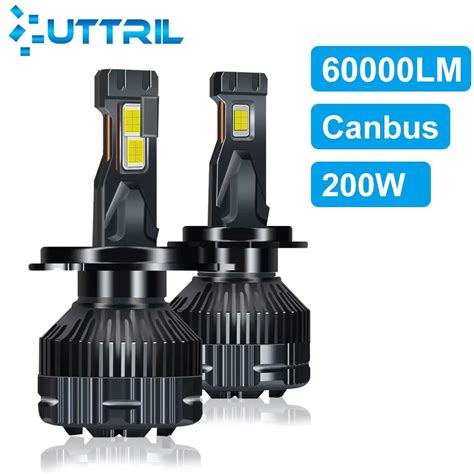 H4 H7 Canbus 200W 60000LM H1 H8 H9 H11 9005 HB3 9006 HB4 Auto LED Lampe