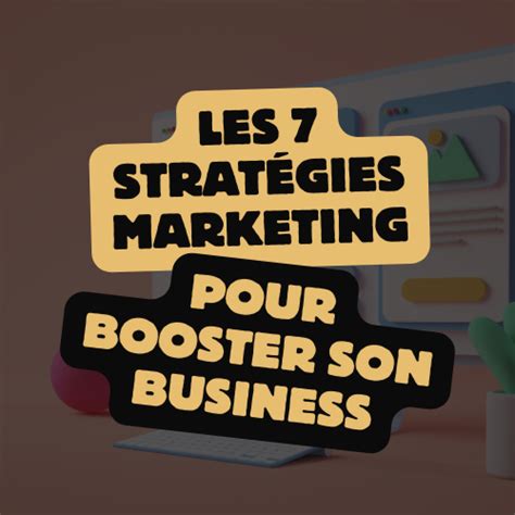 Strat Gies Marketing Pour Son Business Formation Pixandweb