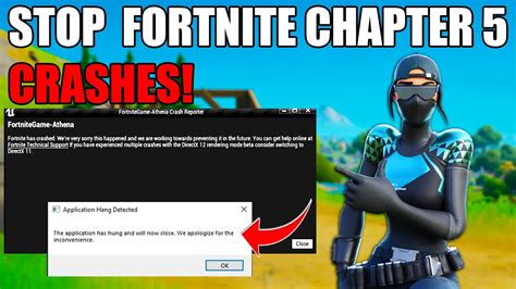 How To Stop Fortnite Chapter From Crashing Fortntie Chapter Crash