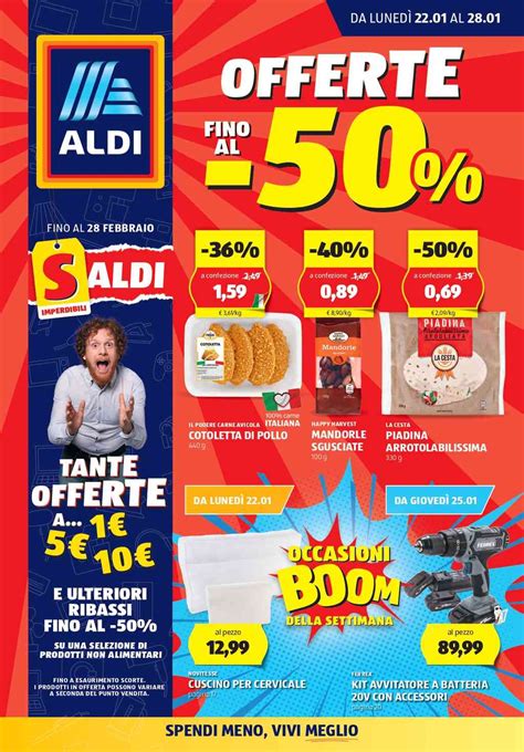 Volantino Aldi Dal 22 Al 28 Gennaio 2024