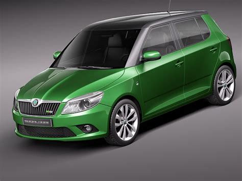 Skoda Fabia Rs D Model Cgtrader